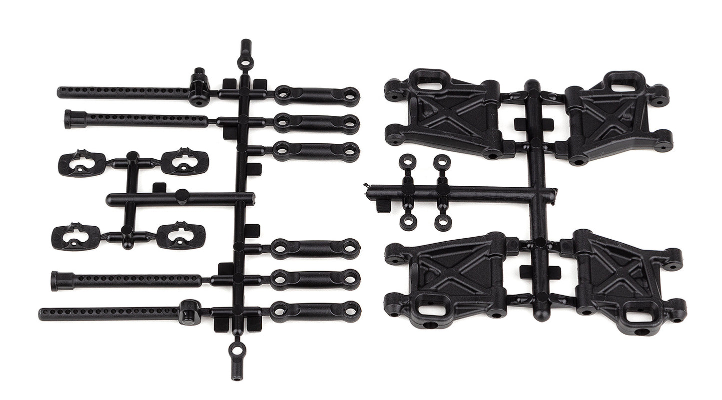 Reflex 14R Suspension Arms, Rod Ends, and Body Posts