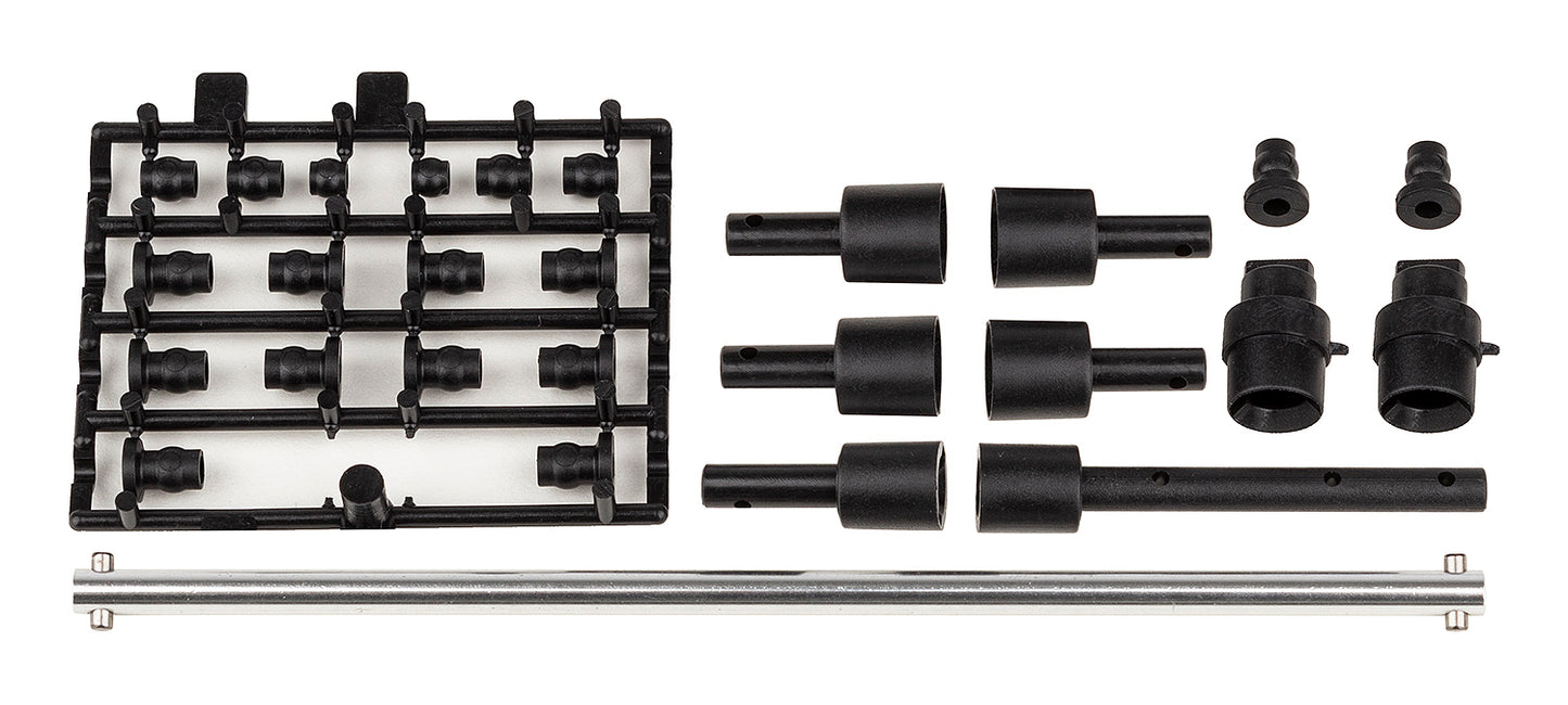 Reflex 14R Outdrives, Pivot Balls, and Center Driveshaft