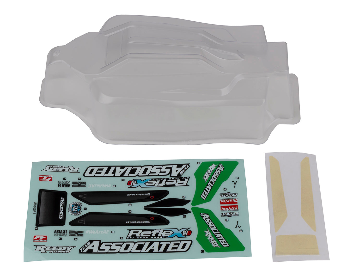 Reflex 14B Gamma Body Set, clear