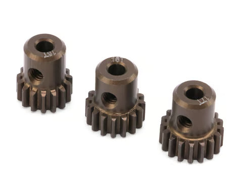 Team Associated Part #ASC21692 RC28R 64P Factory Team Aluminum Pinion Gears Set (15T/16T/17T)