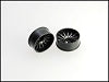 PN Racing Mini-Z 2WD Machine Cut 16 Spoke Front Wheel F3 Black Part#: 216BF3