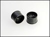 PN Racing Mini-Z 2WD Machine Cut 16 Spoke Rear Wheel R14mm Black Part#: 216BR14
