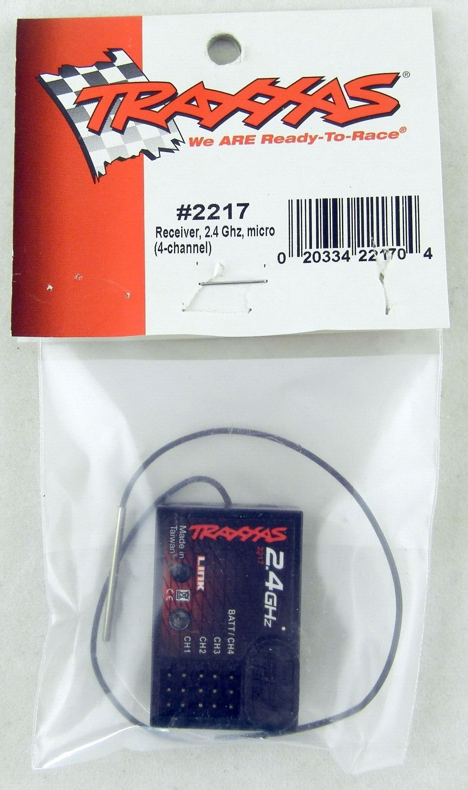 Traxxas 2217 Receiver, 2.4Ghz, Micro (4-Channel)