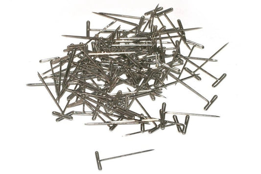 DU-BRO Part #252 1.00" (25.4 mm) Nickel Plated T-Pins 100ct