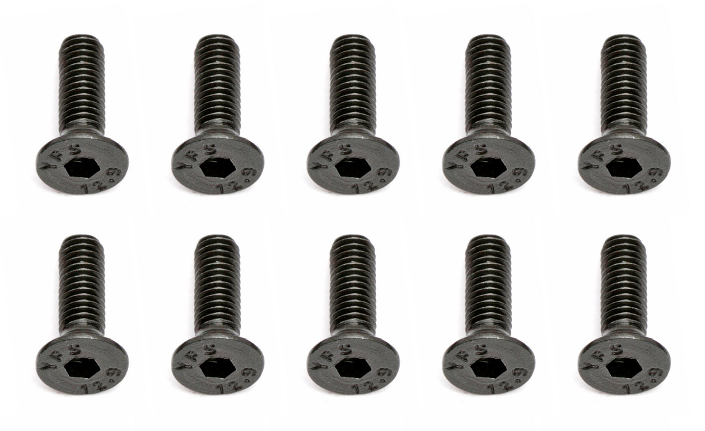 Screws, M3x10 mm FHCS