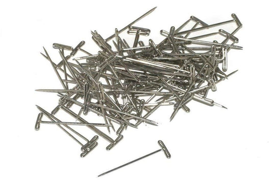 DU-BRO Part #253 1.25" (31.75 mm) Nickel Plated T-Pins 100ct