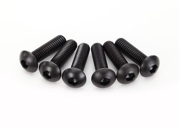 Traxxas Button-Head Machine Screws 4x15 mm (6)