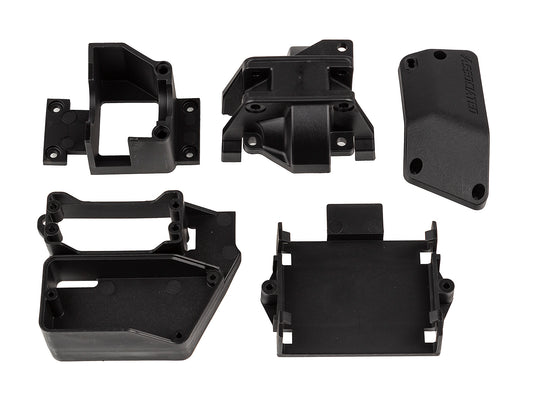SR7 Center Gearbox, ESC Tray, Receiver Box Set