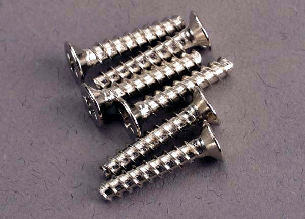 Traxxas Countersunk Self-Tapping Screws 3x15 mm (6)
