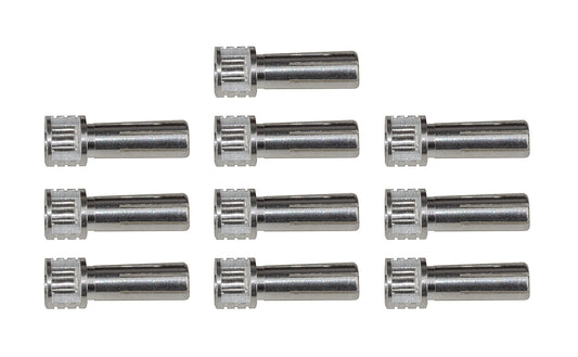 Grip Bullets 5mm x 14mm, silver, qty 10