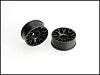 PN Racing Mini-Z 2WD Machine Cut BBS Front Wheel F0 Black Part#: 288BF0