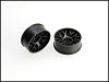 PN Racing Mini-Z 2WD Machine Cut BBS Front Wheel F1 Black Part#: 288BF1