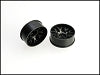 PN Racing Mini-Z 2WD Machine Cut BBS Front Wheel F2 Black Part#: 288BF2
