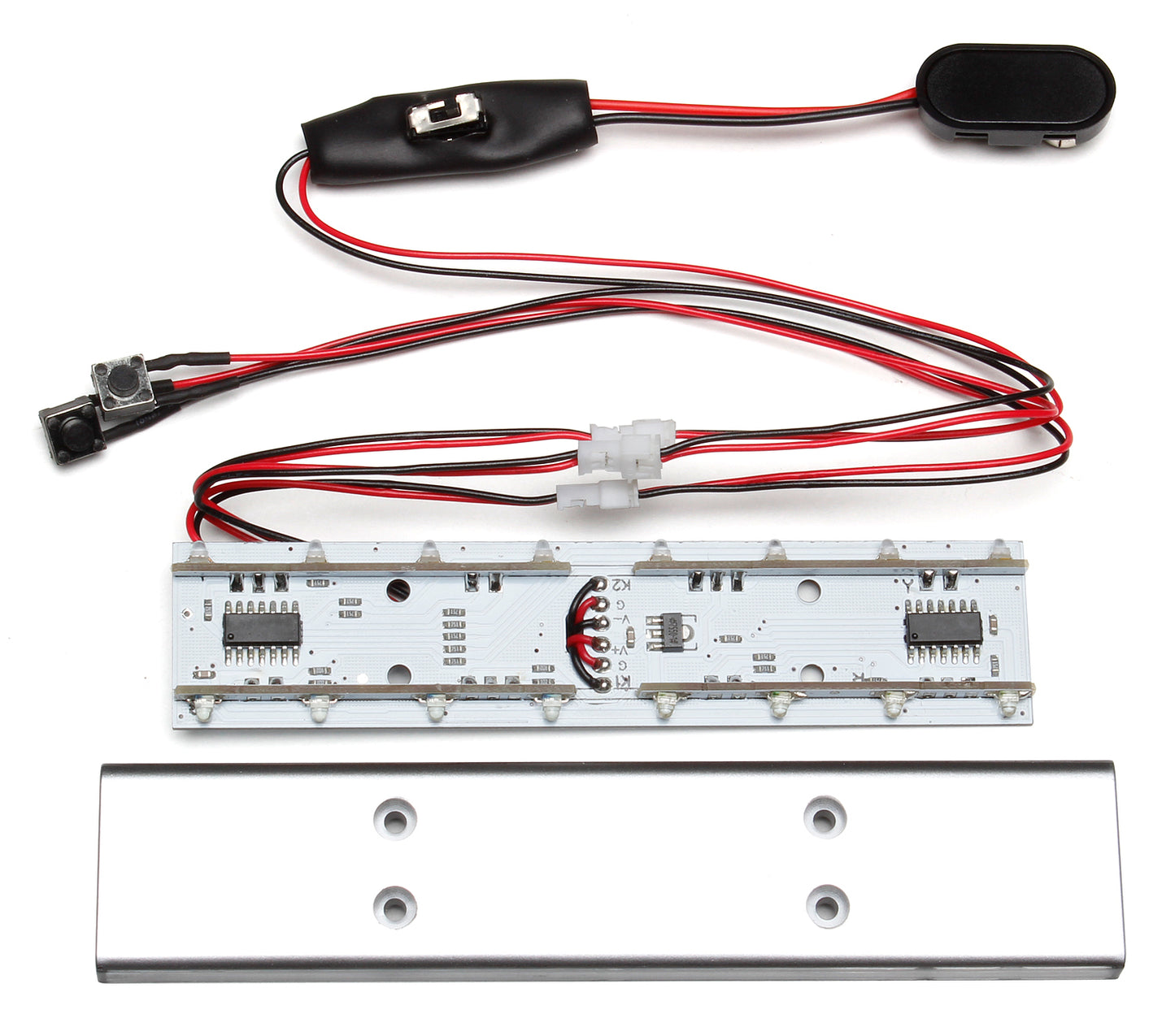XP Police Light Bar, 1:10 scale
