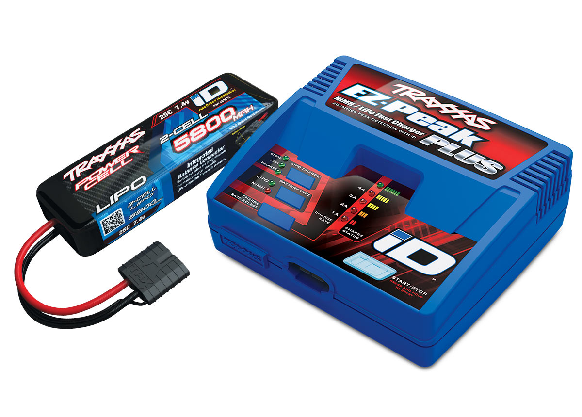 Traxxas 2s LiPo Completer w/ EZ-Peak Charger