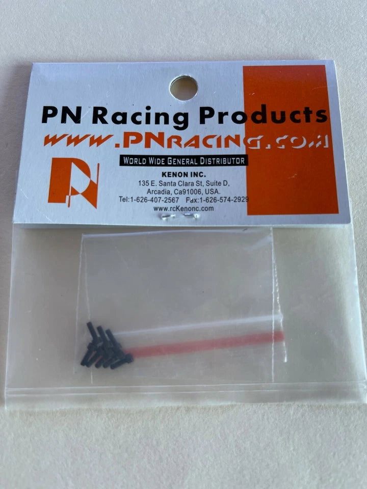PN Racing M1.5x4 Socket Head Cap Screw Set for Interchangeable Wheel Rims (8pcs) Part#: 300308