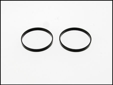 PN Racing Part #300802K Mini-Z Wheel Outer Lip for Front Wheel (2pcs) - Black