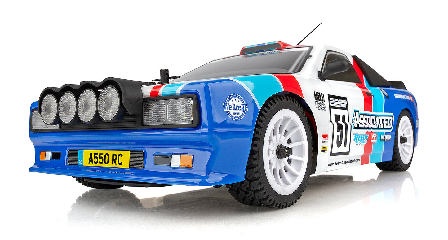 Apex2 Sport, A550 Rally Car RTR