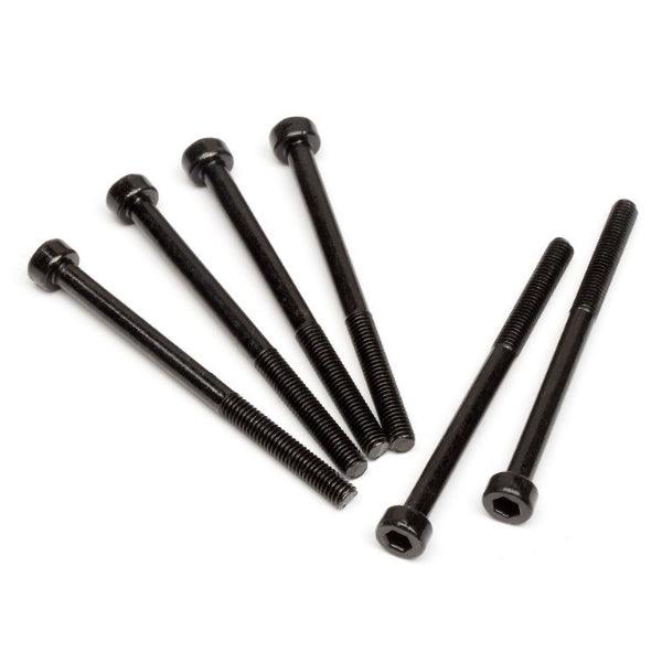 Hot Bodies HPIZ303 Racing Cap Head Screw M3x42mm E-Savage (6) Bullet Baja - PowerHobby