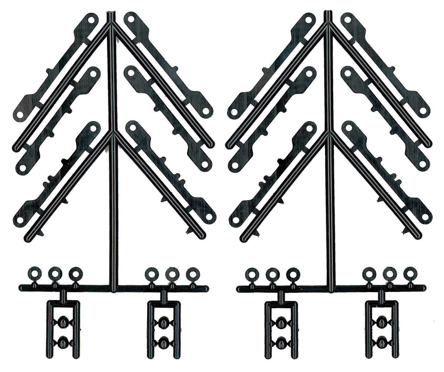 Arm Mount Shims, Balls, Wheelbase Shims