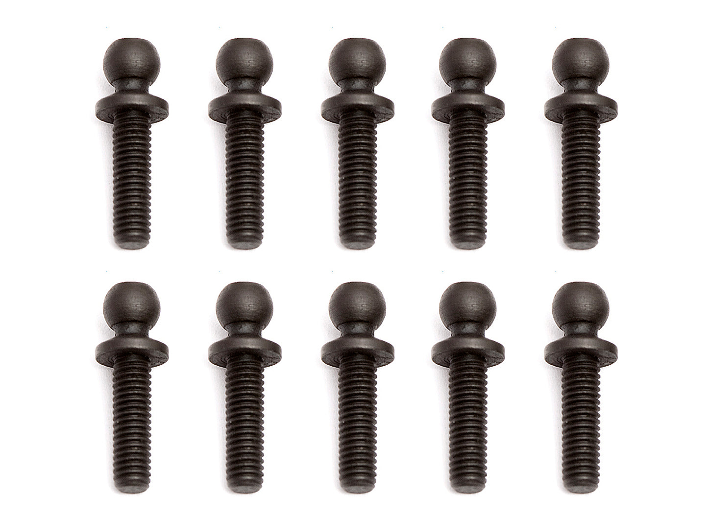 Ballstuds, 10 mm, short neck