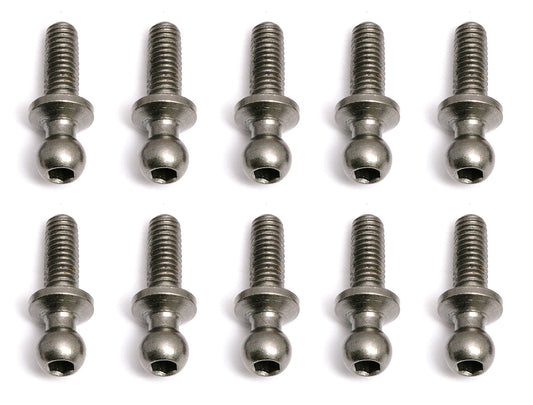 Ballstuds, 8 mm, long neck