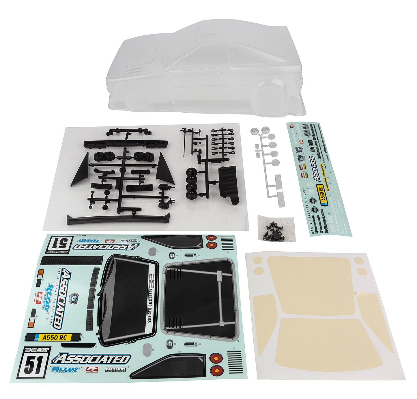 Apex2 Sport, A550 body, clear