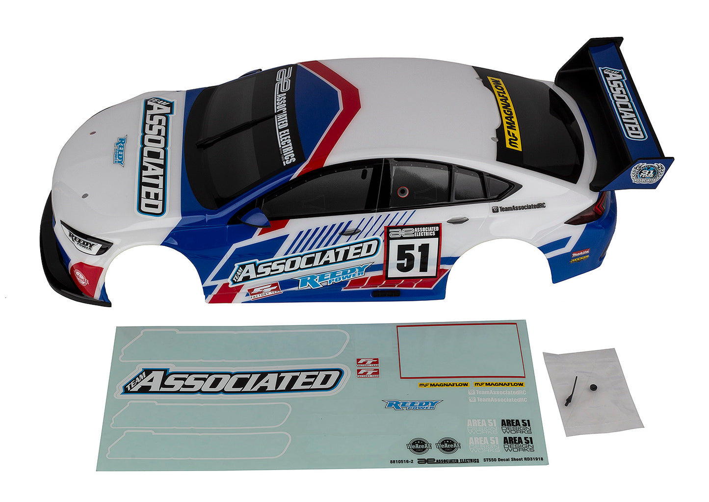 Apex2 Sport ST550 Body, painted