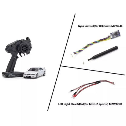 Kyosho MINI-Z AWD NISSAN SKYLINE GT-R V.Spec (R33) w/LED/Gyro unit - White