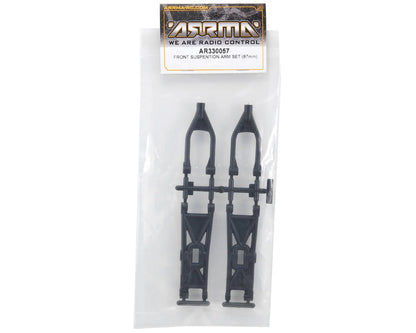 ARRMA Part #AR330057 Front Suspension Arm Set (87mm) (4pcs)