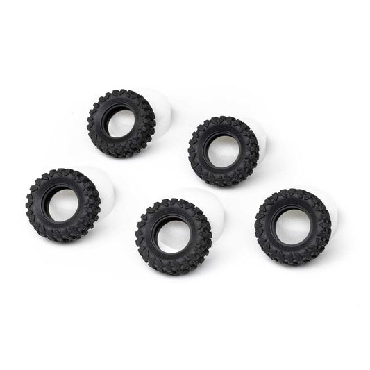 Axial Part #AXI-3315 Tires & Foam (5), Geolandar XMT: SCX30