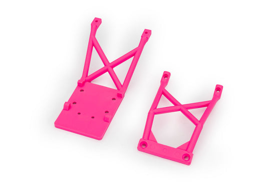 Traxxas Pink Front and Rear Skid