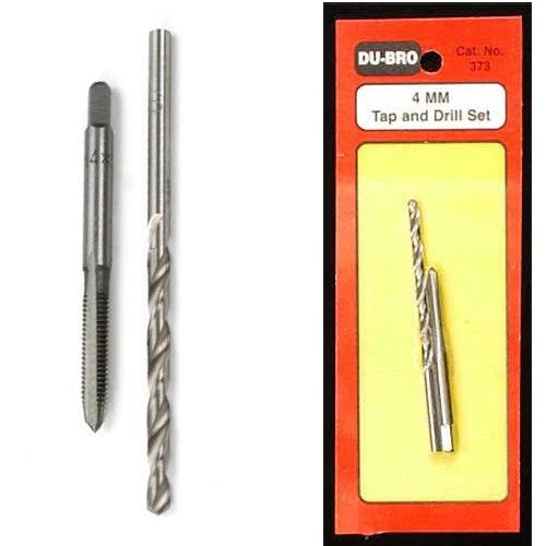 DU-BRO Part #373 4mm Tap & Drill Set (QTY/PKG: 1)