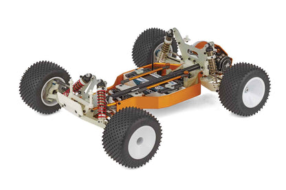 RC10T 4WD chassis with body off