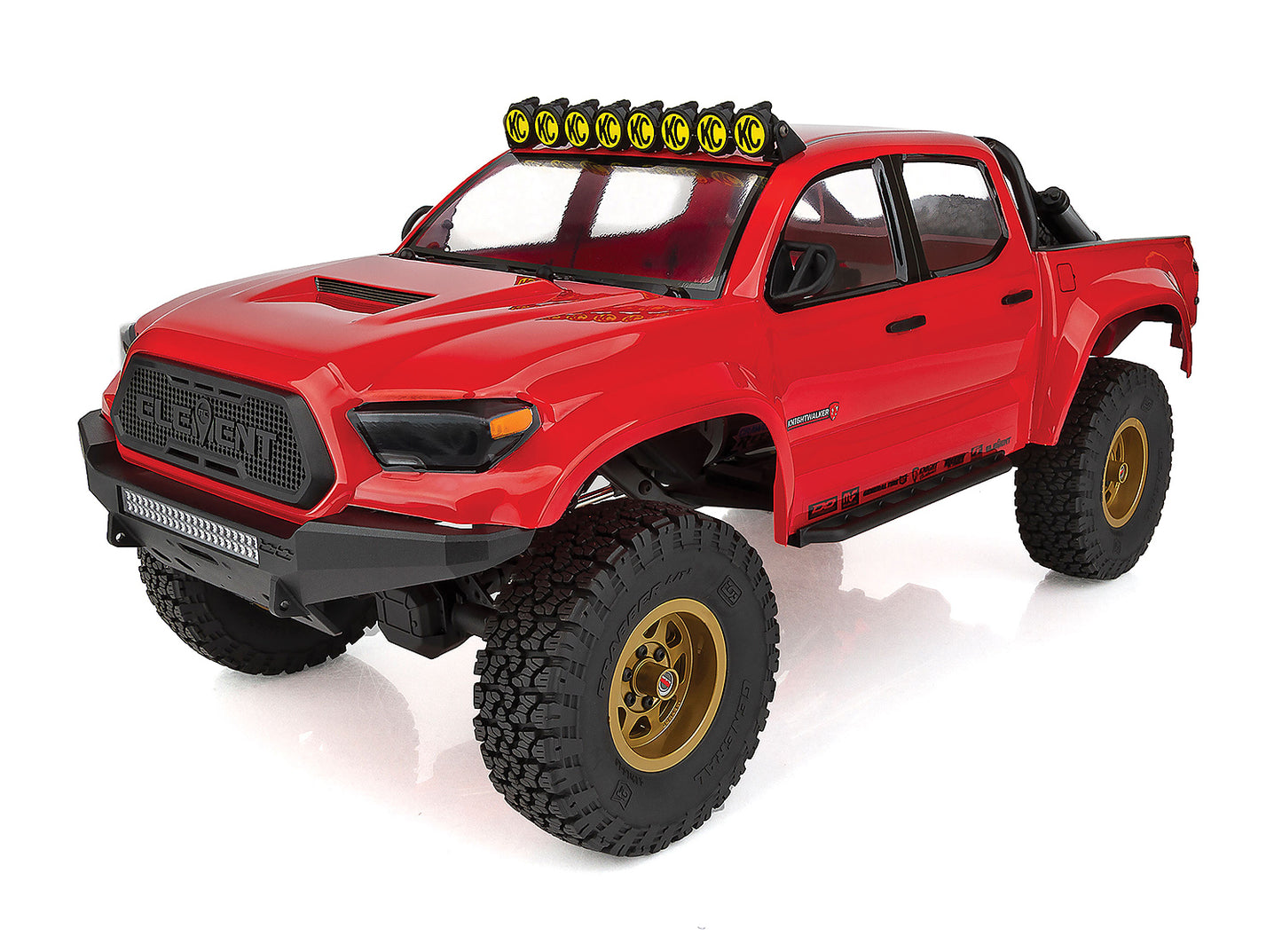 Enduro Trail Truck, Knightwalker Red RTR LiPo Combo