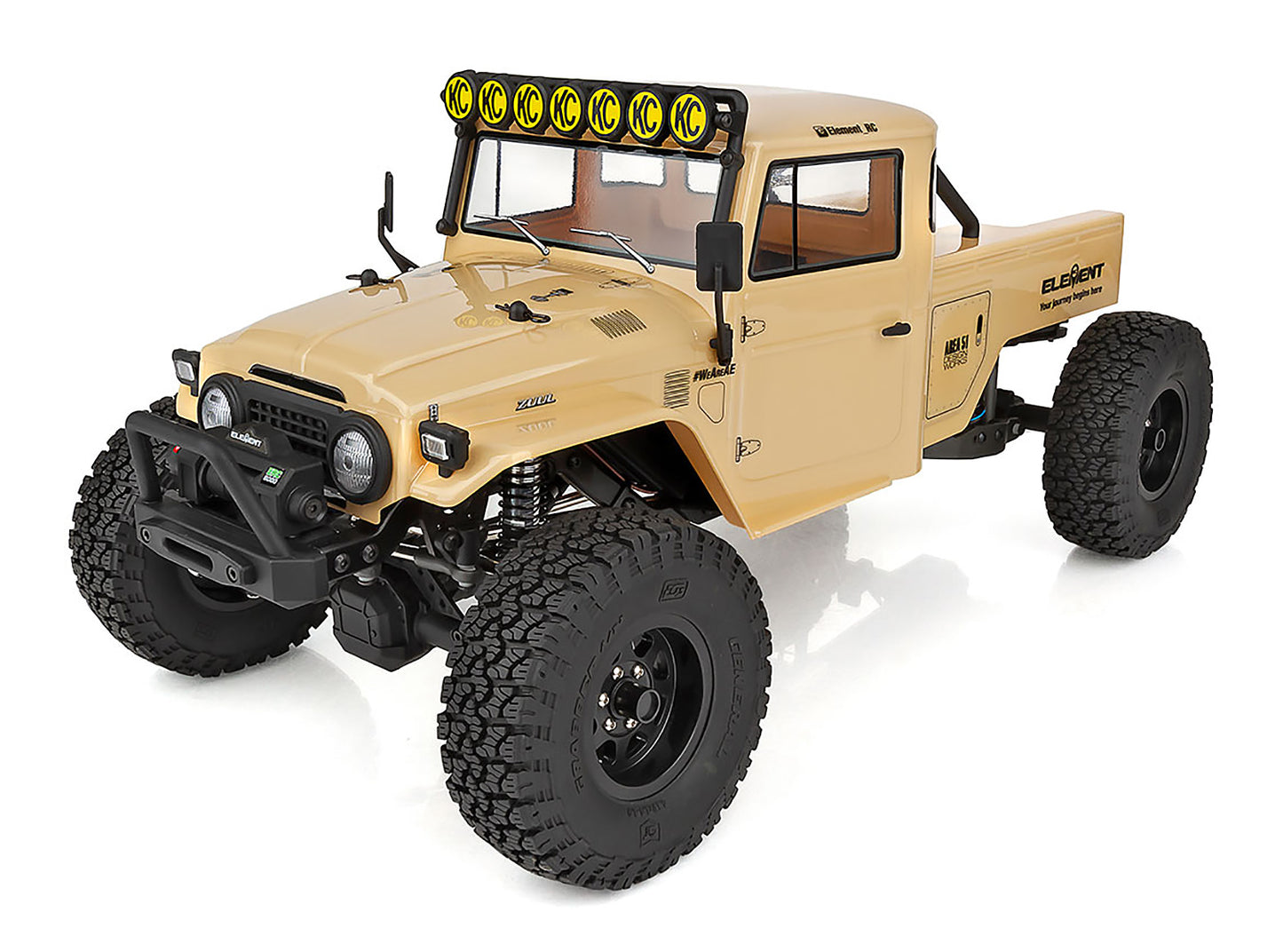 Enduro Trail Truck, Zuul Tan RTR LiPo Combo