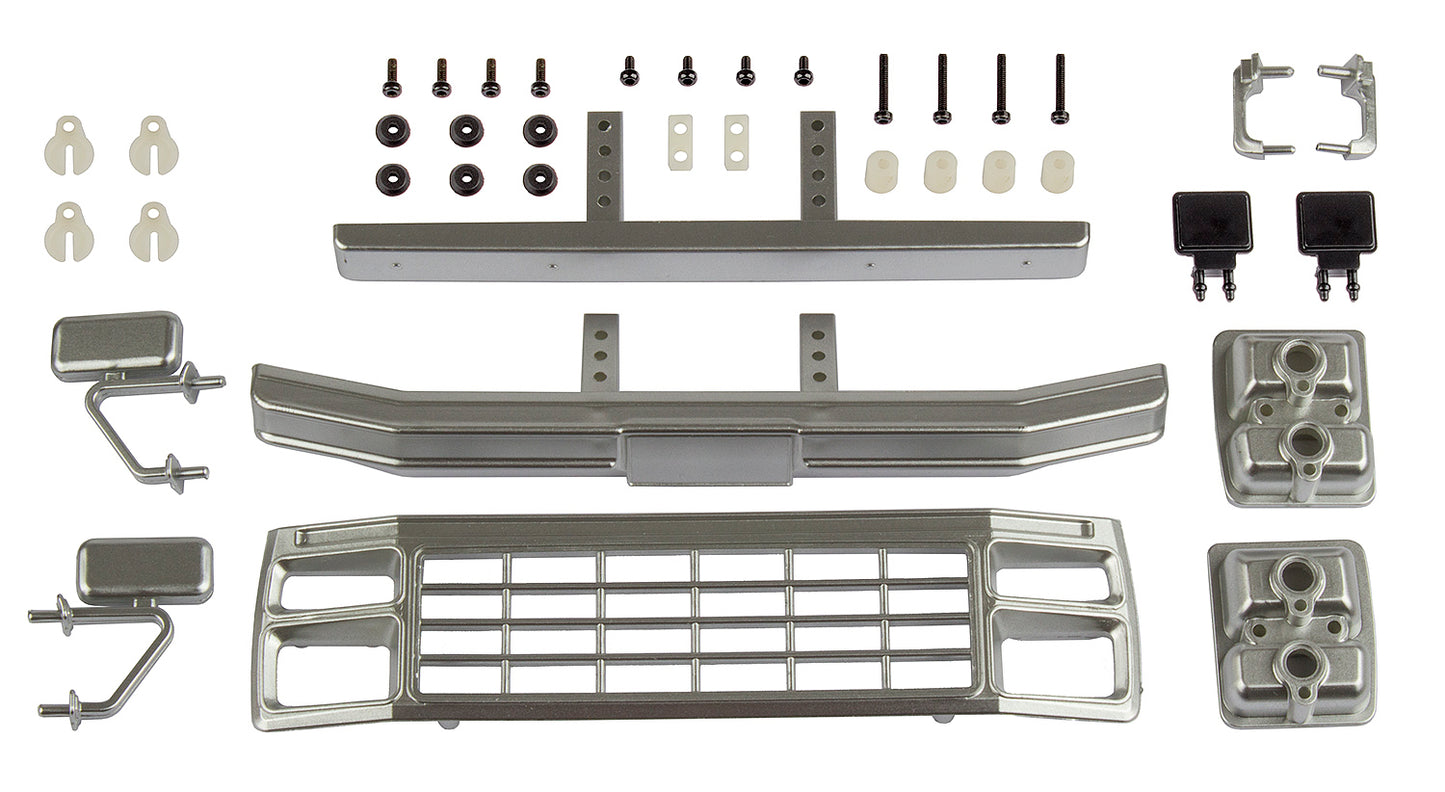 CR12 Ford F150 Grill & Accessories Set, satin chrome