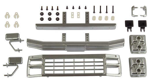 CR12 Ford F150 Grill & Accessories Set, satin chrome
