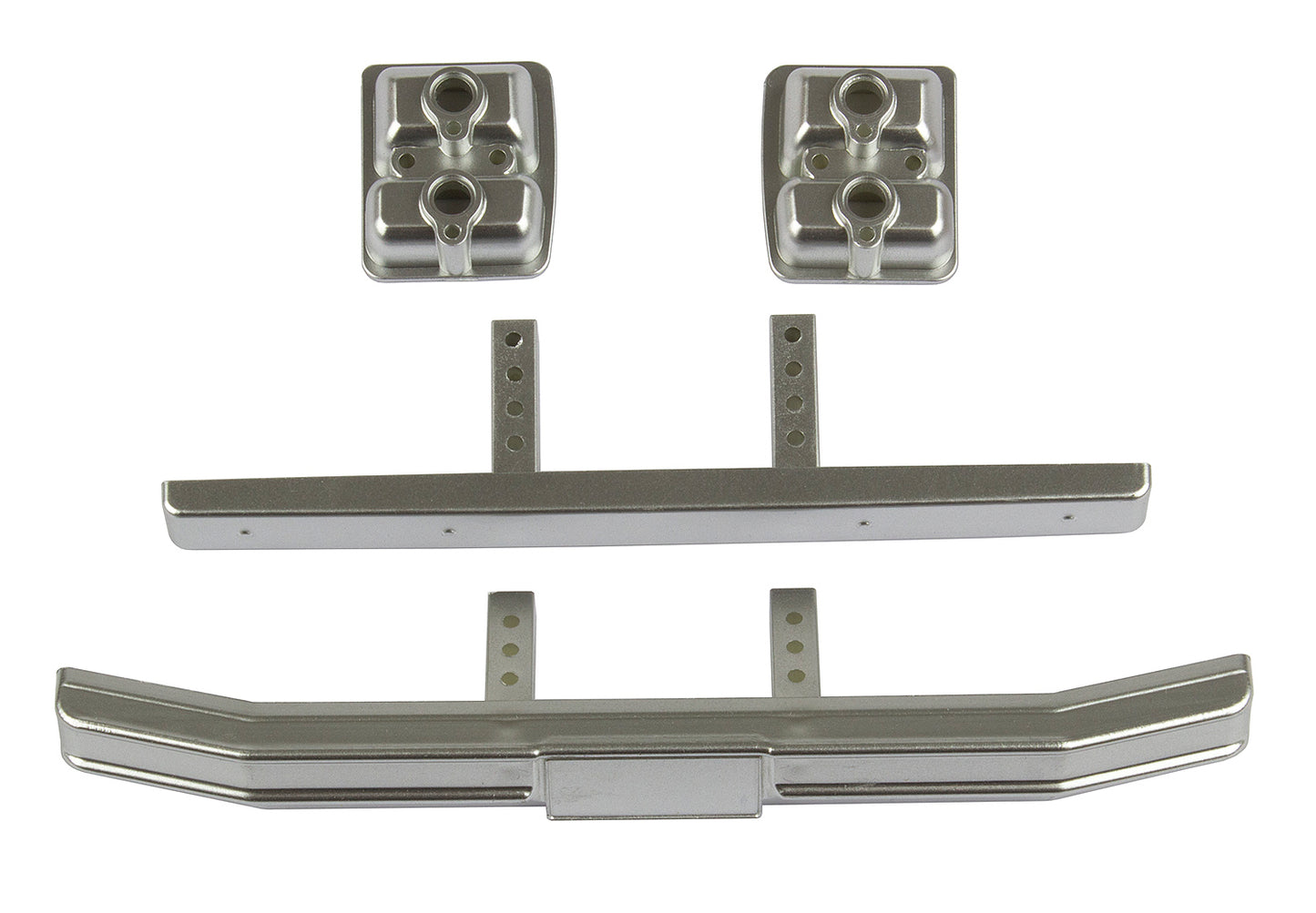 CR12 Ford F150 Bumper Set, satin chrome