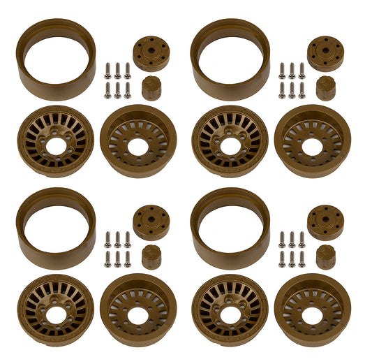 Enduro Urbine Wheels, 1.55", bronze color