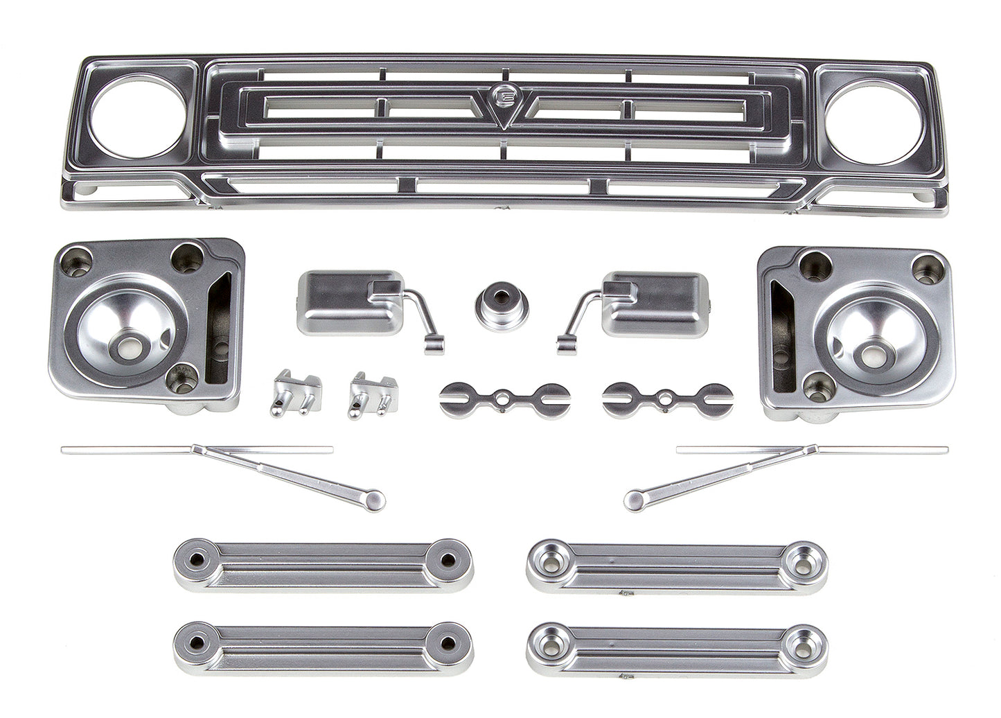 Sendero Body Accessories, satin chrome