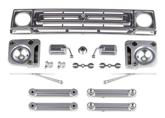 Sendero Body Accessories, satin chrome