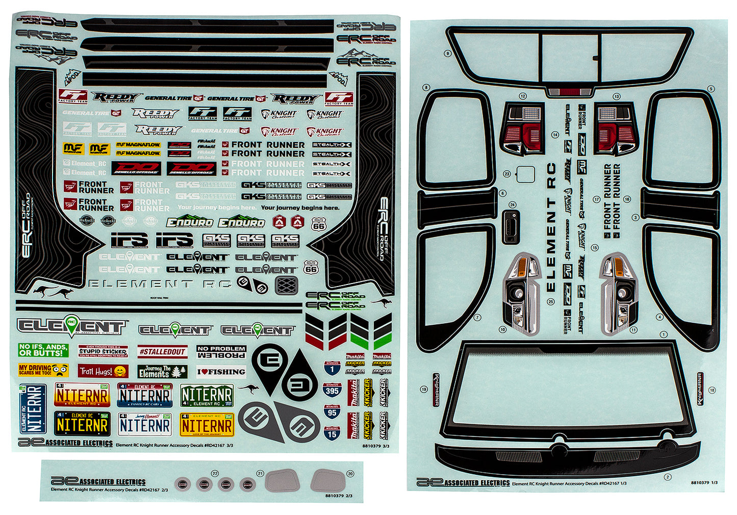 Knightrunner Decal Sheet