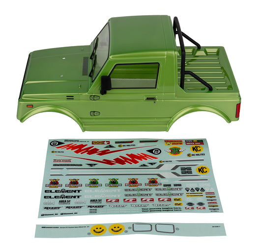 Enduro Bushido Body Set, green, painted