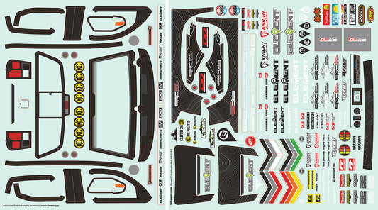Knightwalker Body Decal Sheets