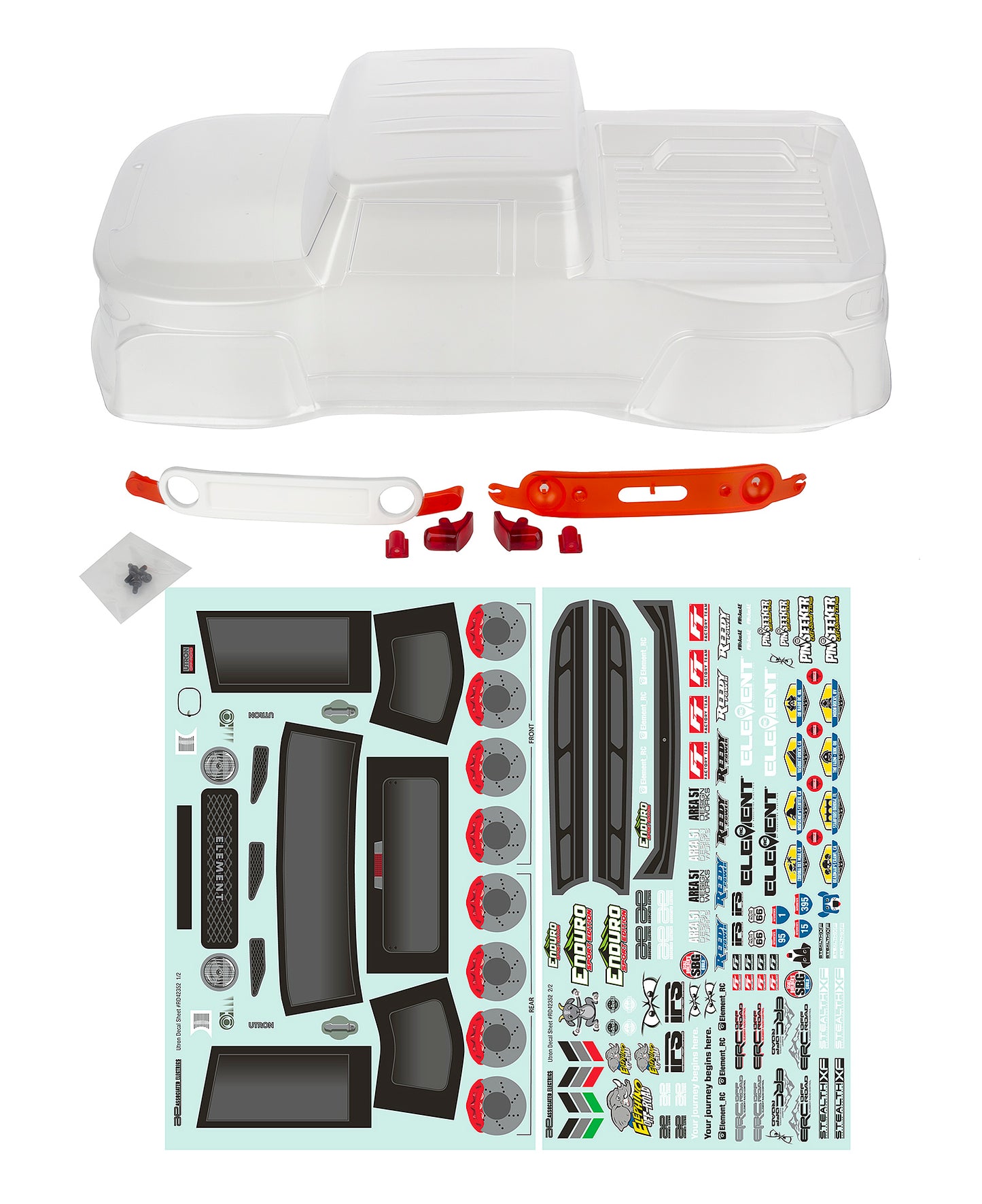 Enduro SE, Utron Body Set, clear
