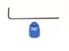 PN Racing PNWC 7075 Alloy S3 Pinion 64P 16T - Blue Part#: 426416WC