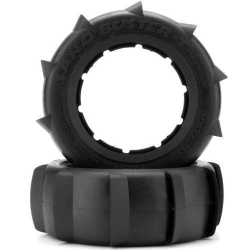 HPI 4823 Sand Buster-T Pddl Tire M Compound 190x70mm (2) Baja 5SC / Baja 5T / SS - PowerHobby