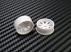 PN Racing Part #488WF2 Mini-Z AWD Machine Cut BBS Front Wheel F2 White
