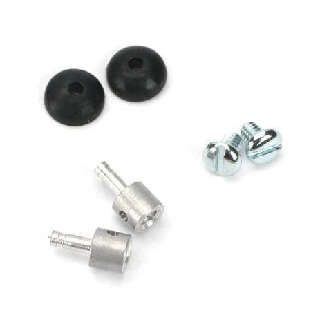 DU-BRO Part #845 Mini E/Z Connector – Lightweight RC Linkage Connector (2-Pack)